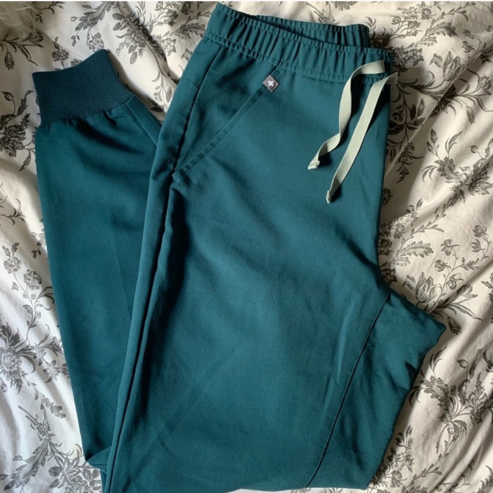 FIGS Caribbean blue joggers XS/T